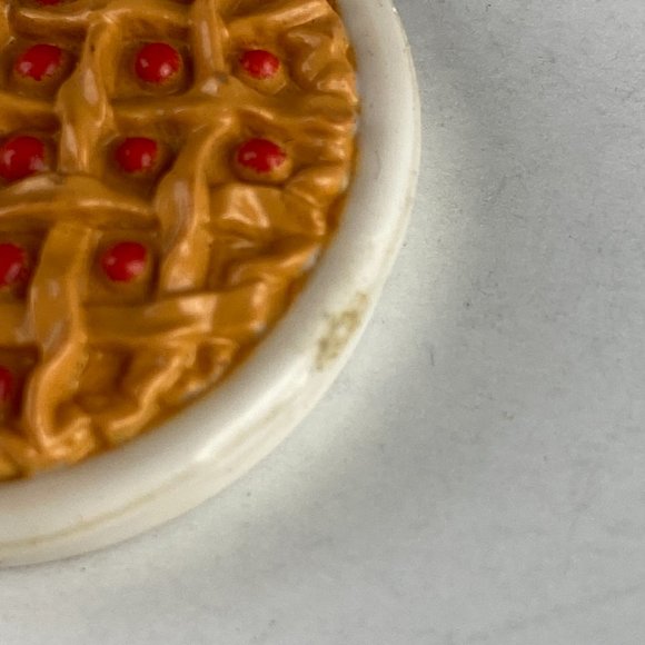 Barbie Pretend Play Food Toy Criss Cross Cherry Pie Kids Playset Accessory - Picture 3 of 5